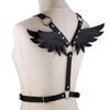 Sexy Wings Leather Body Harness Woman Men Fashion Goth Punk Strap Festival Girls Lingerie Cosplay Jewelry
