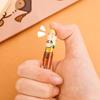 6Pcs Kawaii Cute Capybara Gel Pens Quick-Drying Writing Smooth Pen Cartoon Pressing Neutral Pen Student Stationery Gifts