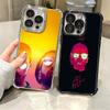 PNL QLF Rapper Singer Soft Phone Case For iPhone 15 16 17 Air 14 Pro Max 16E Plus 13 12 Mini Plating Anti-Fall Fundas