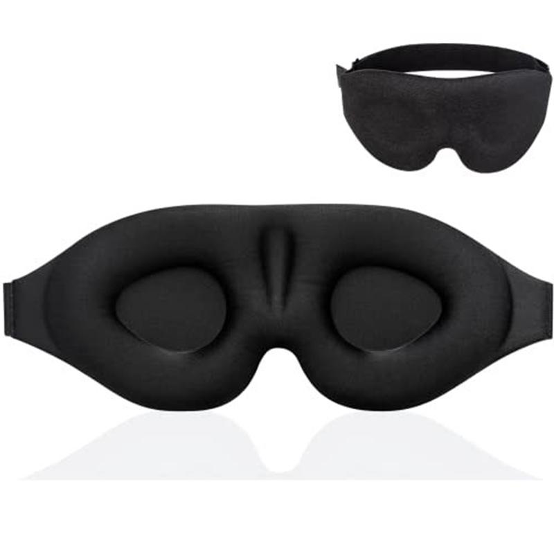 3D Маска для сна на глаза Повязка для унисекс Мягкая Снятие усталости Покрытие для глаз Натуральная для сна Слепая повязка на глаза Инструмент для ухода за кожей