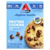 Anytime Snack, Protein Cookies, Chocolate Chips, 4 Cookies, 39G (1.38Oz) Each
