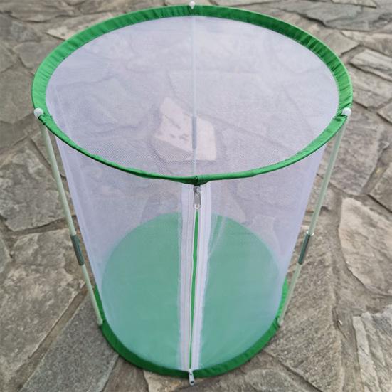 Мини-теплица для бабочек Yousheng Butterfly Habitat для внутреннего и наружного наблюдения, прочная многоразовая цилиндрическая клетка с видимой сеткой