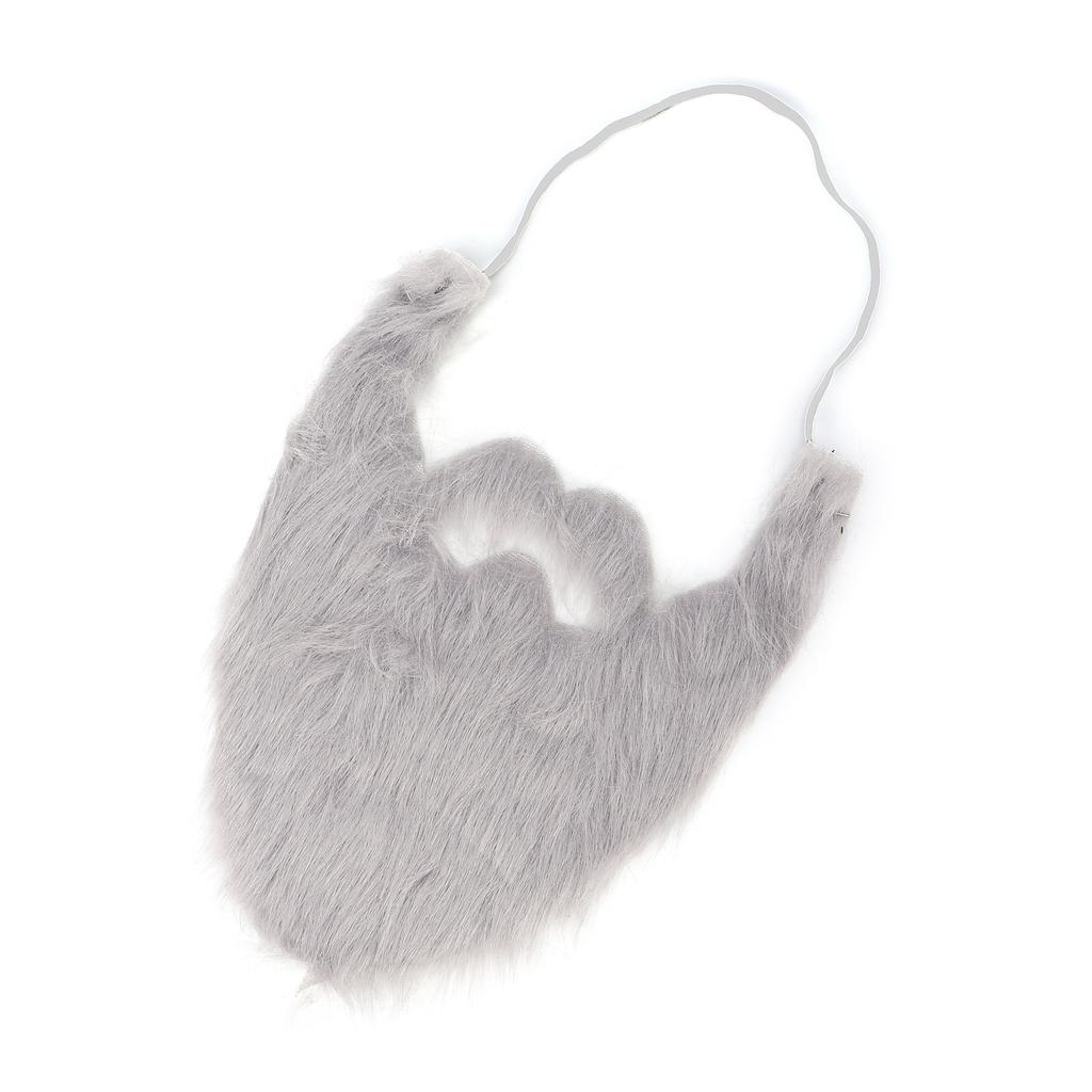 Хэллоуин вечеринка поддельная борода костюм для лица поддельная борода мужской поддельные усы для вечеринок серый