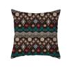 New Bohemian Colorful Geometric Pattern Short Plush Pillowcase Ethnic Style Retro Pillowcase Cushion