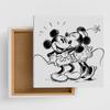 Disney Mickey Mouse Art 30cm X Made In Stylish Interior Living Room Minnie Mouse Sketch Illustration Fabric Panel Panel, 30cm, Japan, Poster, Decor,