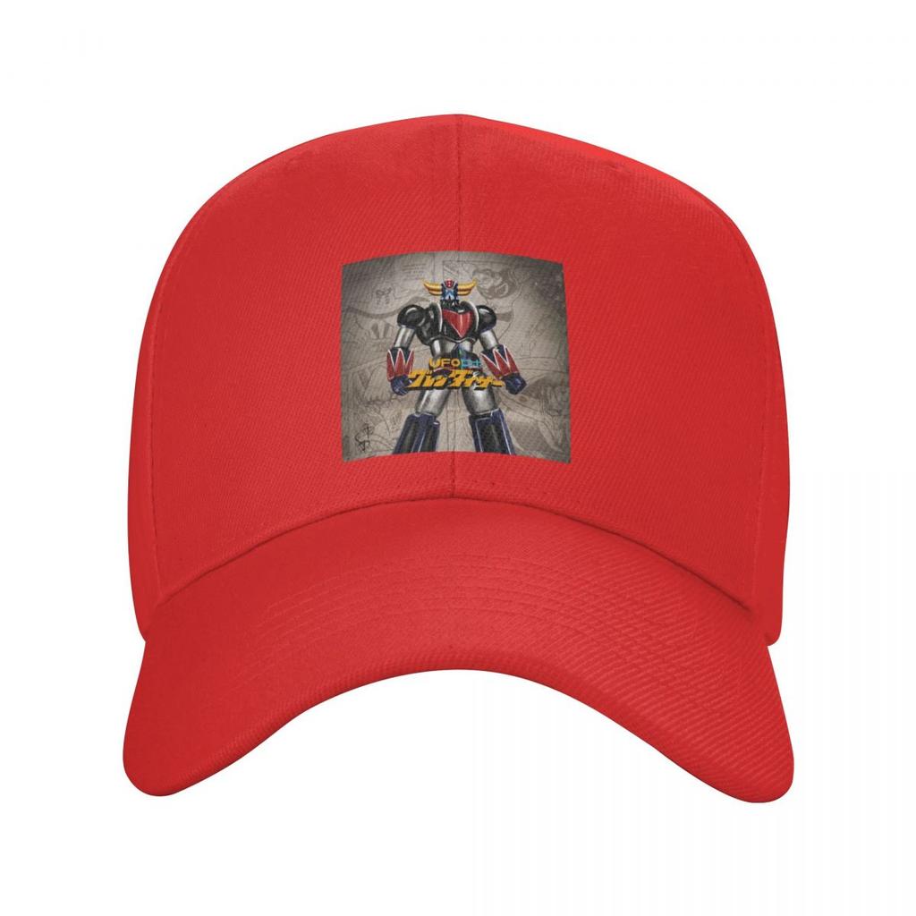 Grendizer Anime Baseball Cap Outdoor Unisex Women Adjustable UFO Robot Goldorak Dad Hat Spring Snapback Hats Summer Caps