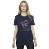 Marvel Womens/Ladies Spider-Man Amazing Cotton Boyfriend T-Shirt