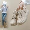 White Shoes for Women Spring New Korean Style Ins Female Students Leisure Sports All-Matching Board Shoes Street Shooting Q260