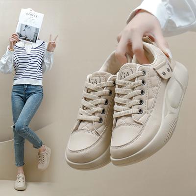 Белые женские туфли, новинка весны, корейский стиль, студентки, спортивные универсальные туфли для отдыха, уличная стрельба Q260