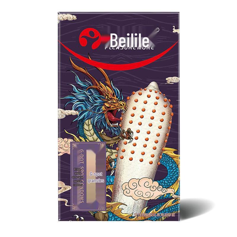 Beilile Ультратонкие презервативы с крупными точками, 10 шт. для стимуляции клитора - Товары для интимной гигиены и планирования семьи для взрослых