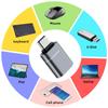 FONKEN Адаптер OTG типа C-USB C 3,0 USB-C «папа-гнездо» USB-кабель-конвертер для флэш-накопителя Macbook, разъем USB3 для мыши и телефона