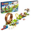 LEGO Sonic the Hedgehog Green Hill Zone Loop Challenge 76994 Toy Blocks Gift Video Game Adventure Boys Girls Ages 8 and Up
