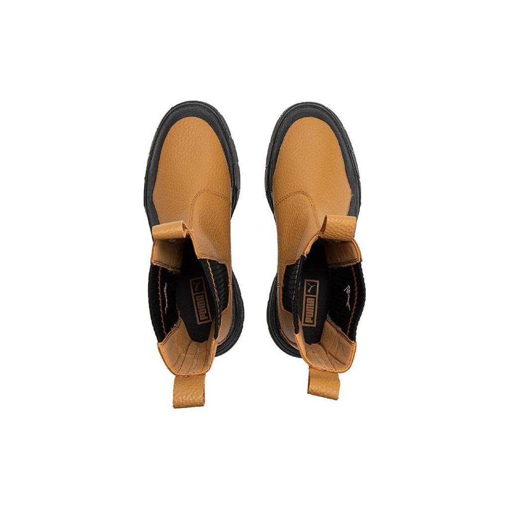 Puma Mayze Stack Chelsea Boot Desert Tan Женские кроссовки Коричневые 386742-01