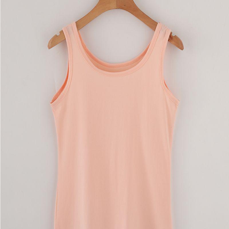 Женская майка из чистого хлопка: Белый или черный, от маленького до большого размера, сексуальный дизайн спинки для весенних и летних слоев