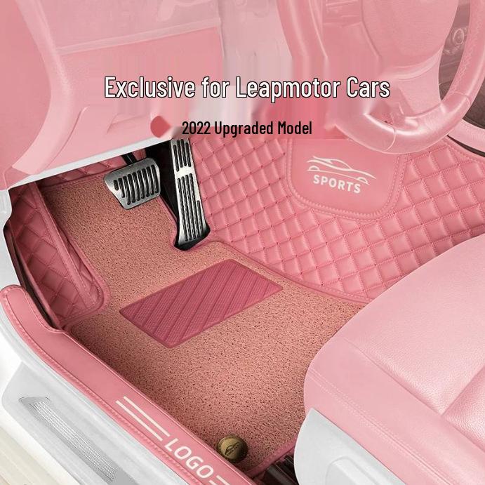Коврики для салона Leapmotor T03: Специальная конструкция испарителя C11, Милый стиль для женщин, Подходит для моделей 2020-2025 годов