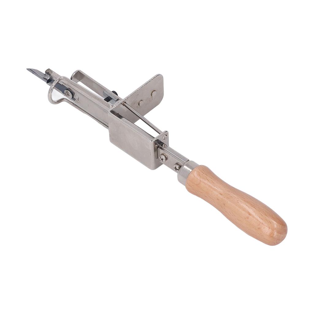 Hand Tufting Tool Wooden Handle Sturdy Metal Quick Flexible Operation Rug Tufting Tool for Home