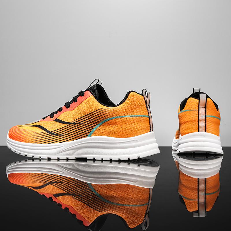 Новые кроссовки для пар летние одинарные дышащие профессиональные гоночные студенческие спортивные сверхлегкие спортивные