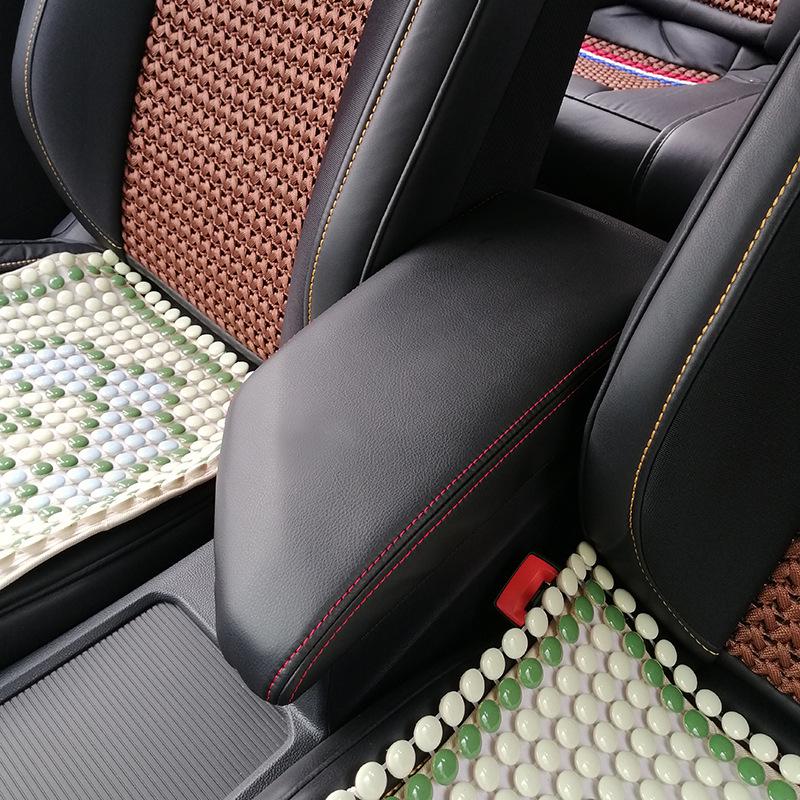 Совместимая кожаная накладка на подлокотник для Volkswagen Bora Legend с наклонной головкой 2019-2021 годов