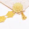 Bell Hollow Out Flower Necklace Jewelry Dance Dress Belt Chains Thai Belly Waist Chains  Gift