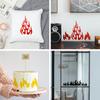 3 шт. 3 стиля Морская тематика ПЭТ Вырезные Трафареты для Рисования, для DIY Скрапбукинга, Фотоальбома, Волна, Огонь, 210x297 мм, 3 шт./набор