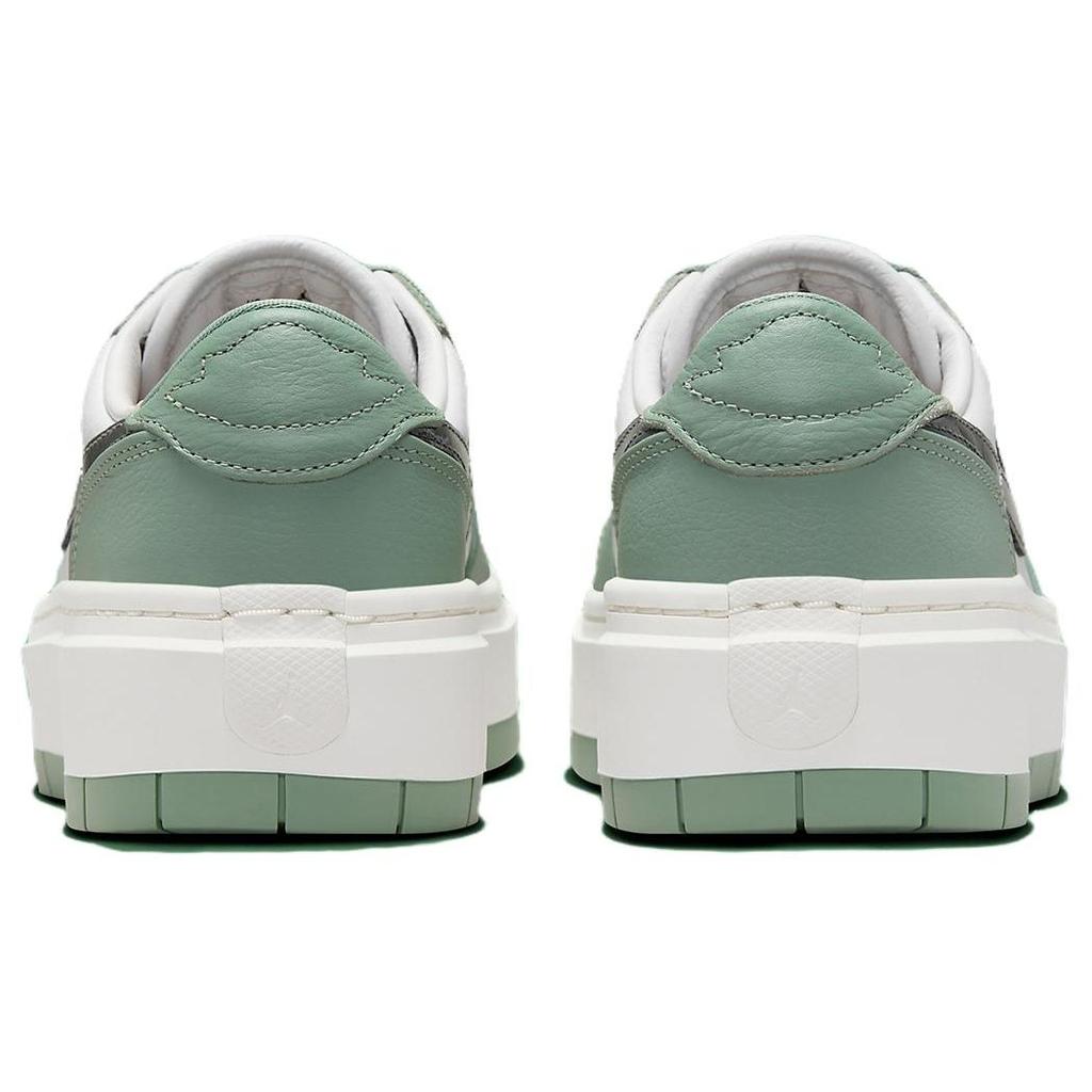 Air Jordan 1 Elevate Low Jade Smoke женские кроссовки зеленые антрацитовые парусные DH7004-300