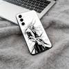 Горячий аниме-чехол B-L-E-A-C-H для Samsung Galaxy A73, A71, A72, A70, A53, A52, A51, Мягкий силиконовый черный чехол