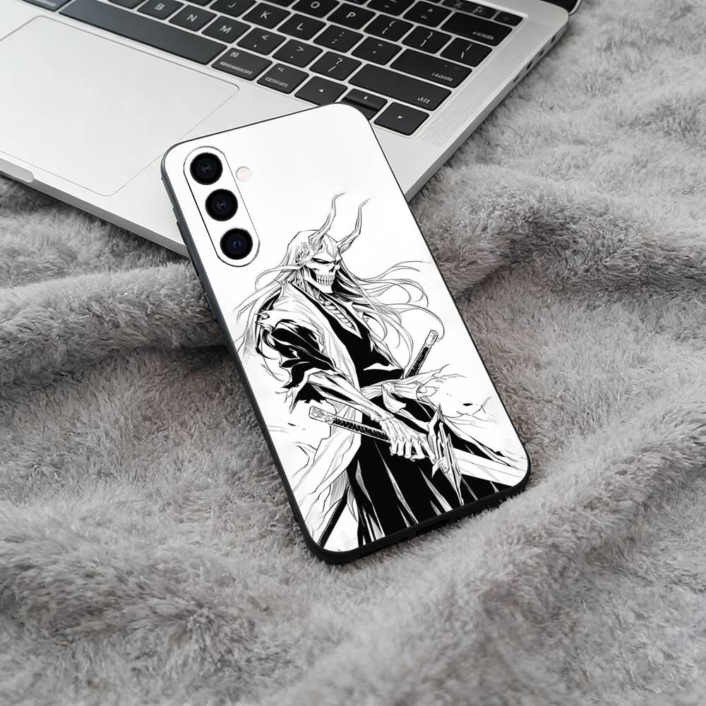 Горячий аниме-чехол B-L-E-A-C-H для Samsung Galaxy A73, A71, A72, A70, A53, A52, A51, Мягкий силиконовый черный чехол