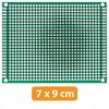 Double Sided Universal Prototype PCB 70 X 90 (Green)