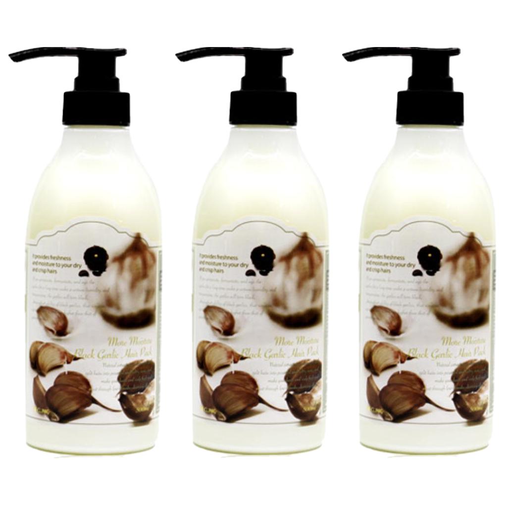 3w Clinic Больше увлажнения Маска для волос с черным чесноком 500 мл (3 варианта)