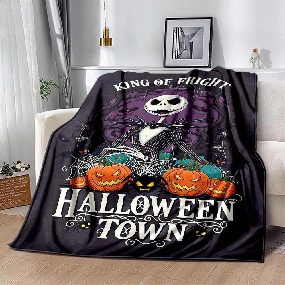 Christmas Nightmare Blanket Soft & Cozy Suitable for Picnics Bed Office Chair for All Seasons Modern Best Holiday Gift for Friends Family