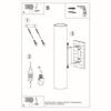 Kinkiet Lagos 2 Gu10 Czarny Sollux Sl.0330