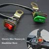 2 Styles Motorcycle Handlebar Horn PPC Universal Switch Button  Electric Bike Accessories