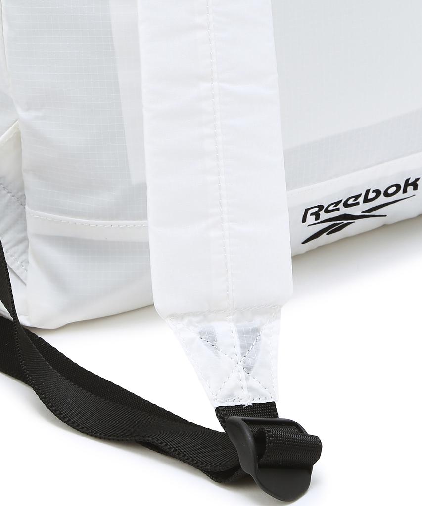 Reebok Рюкзак-мешок с сетчатым карманом - Белый