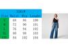 European and American elastic loose fashion denim trousers women