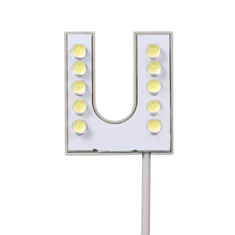 AC110-250V 2W 10LEDs U-образная лампа для швейной машины с фиксированным основанием для работы по дому