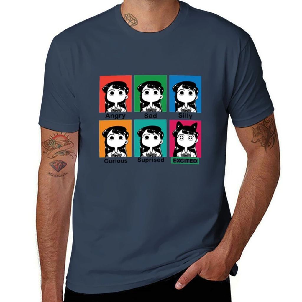Komi San Wa Komyushou Desu Tshirt Summer Fashion Casual Tee Shirt