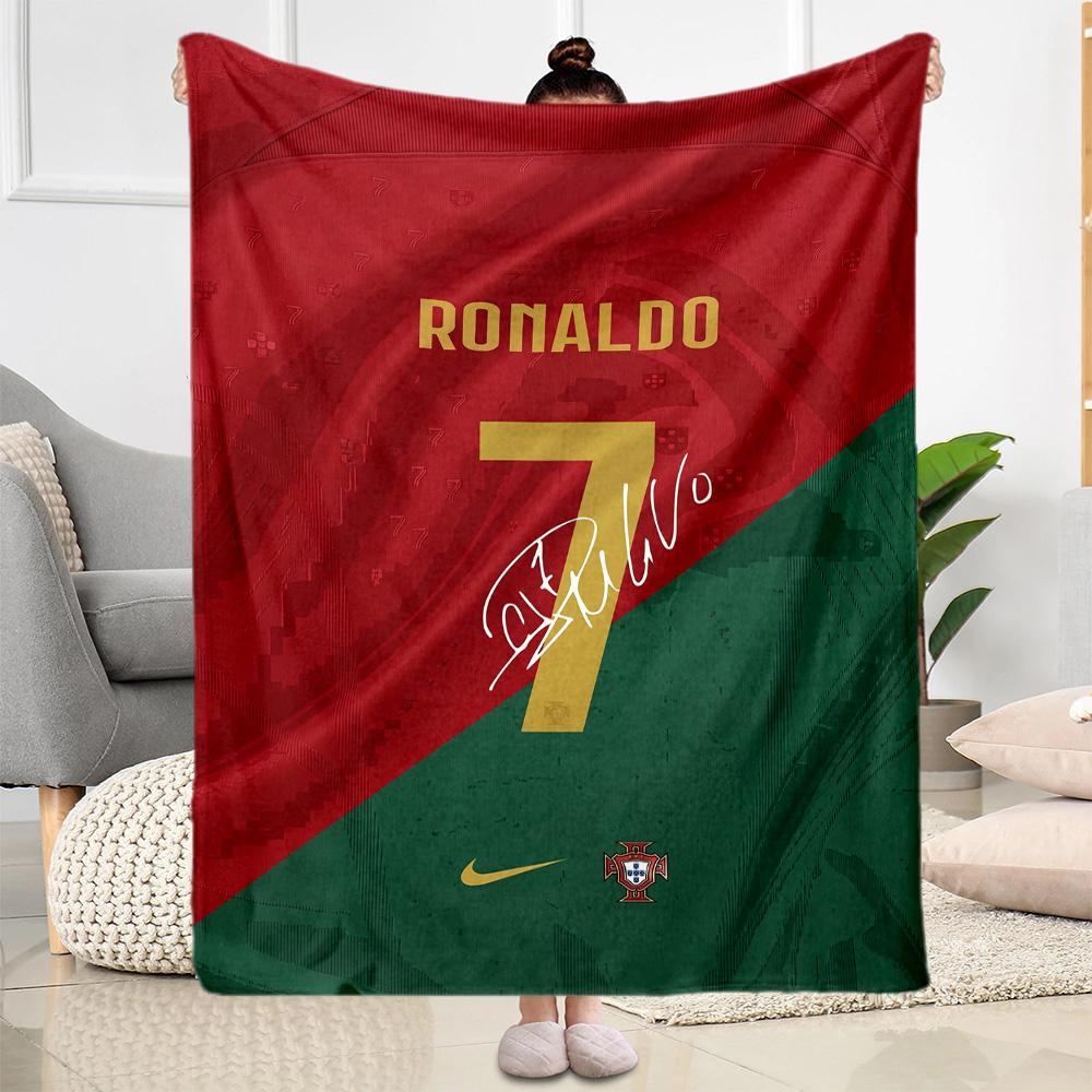 Cristiano Ronaldo 54 Blanket Durable Comfort Great for Livingroom Couch Office for All Occasions Modern Style Best Holiday Gift for Friends Family