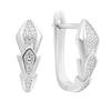 Silver Earrings with Cubic Zirkonia (2153825)
