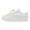 Converse Кеды Chuck Taylor All Star Lift Platform Low Pearls Женские Белые Светло-песочный Винтажно-белый A15197C
