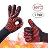 D5 Hot 500/800 Degree Heat Resistant  Gloves Microwave Oven BBQ Mittens Gloves Aramid Gloves Cooking Baking Kitchen Accessories