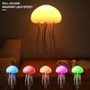 Voice Control Dancing Jellyfish Lamp Rechanging Table Night Light Color Changing Atmosphere Light Birthday Valentine's Day Christmas Gift