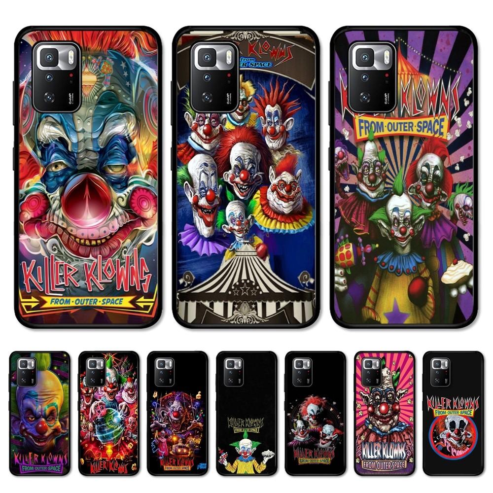 Чехол для телефона Game Killer Klowns from Outer Space Для Redmi Note 4 X 5 A 6 7 8 T 9 9S 10 11 11S 11Epro Poco M3 pro