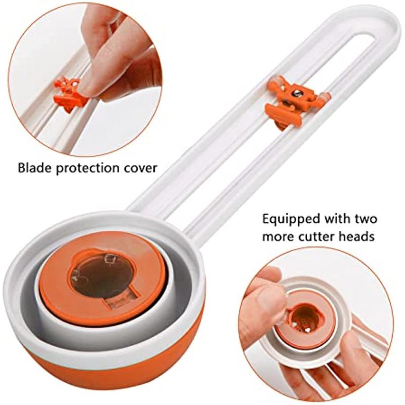 Круглый резак, Круглый резак для бумаги Круглый триммер для бумаги Роторный резак Принадлежности для рукоделия, Круглый нож для резки Карторезки