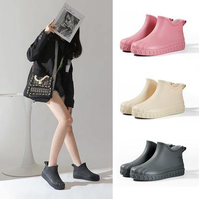 2025 новые женские модные низкие кеды, рабочие короткие нескользящие, износостойкие, бархатные и водонепроницаемые туфли