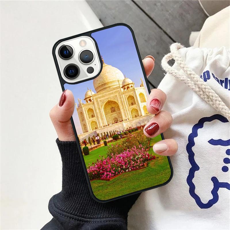 Taj Mahal India Mausoleum Phone Case For iPhone 17 Air 15 16 Cover  11 13 14 Pro Max 12 Plus Max Fundas