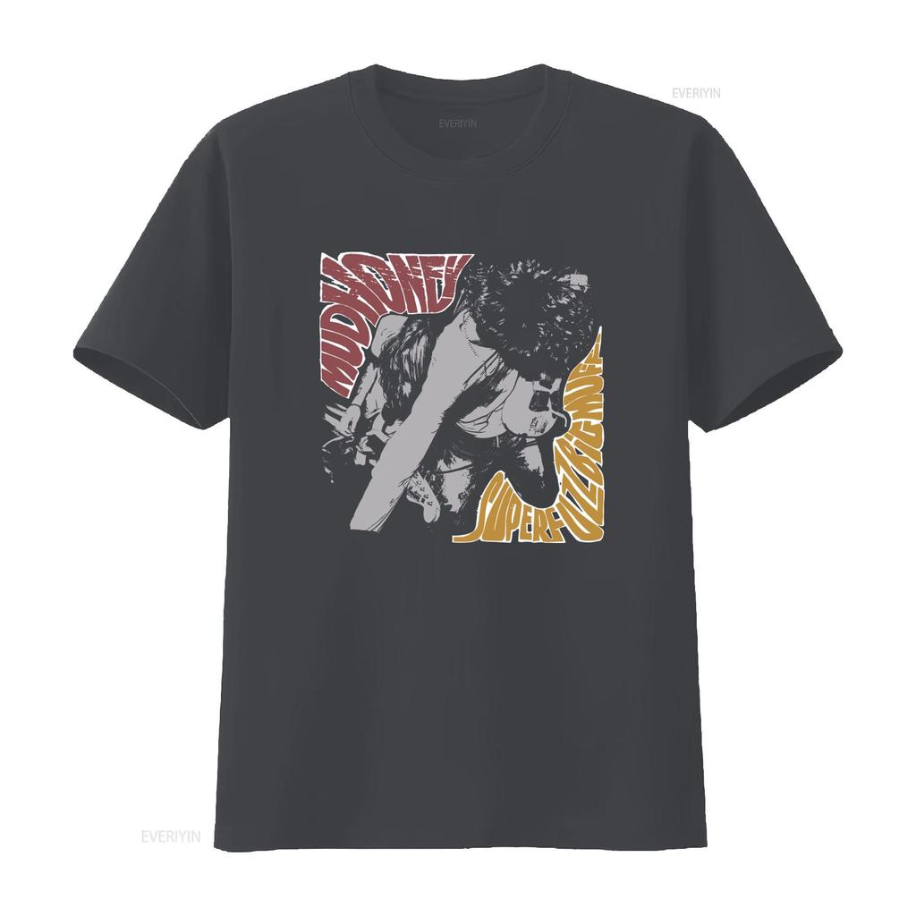 Cotton T Shirt Mudhoney Superfuzz Bigmuff Mark Arm Dan Peters Steve Turner Rock Band Print vintage Washed Soft designer clothes