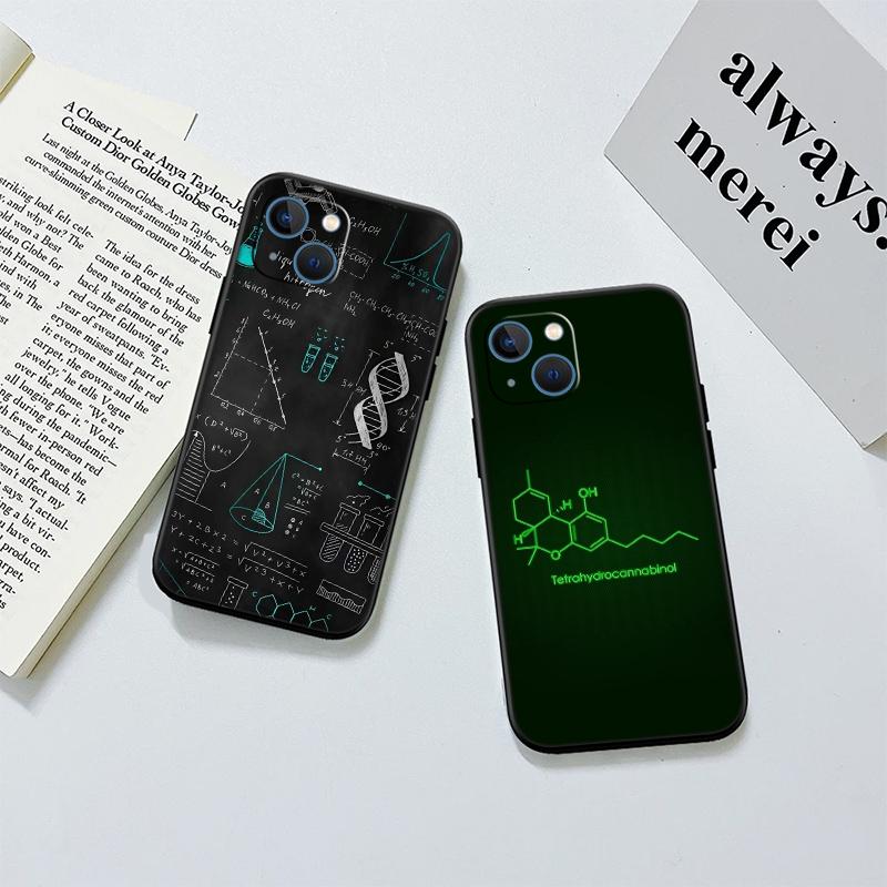 Chemical Maths Equation Formula New High-End Shell Phone Case for iPhone SE X XS XR 16E 17 11 Pro Max 8 7 6 6s Plus Air