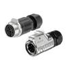 EW-LP16 Industrial Automation M16 Aviation Connector Docking 2 3 4 5 7 8 9 Pin Wire Joint Termination Electrical Power Connector