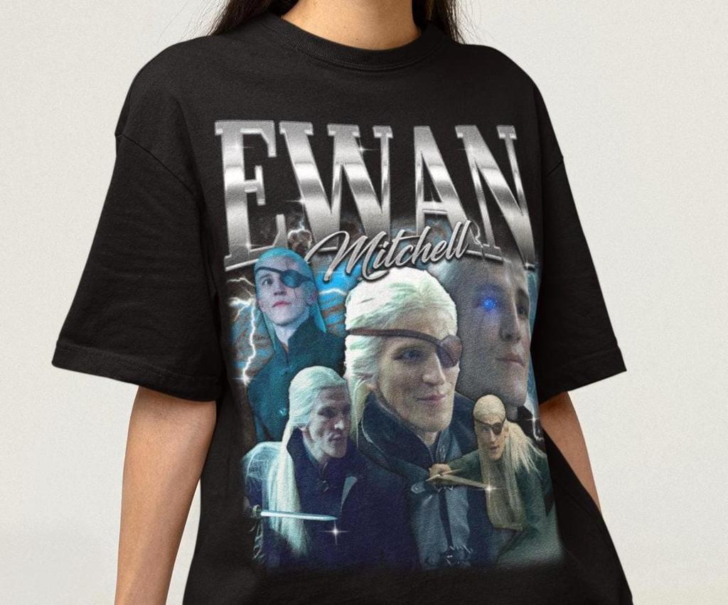 Unisex Ewan Mitchell Shirt - British Actor Tshirt,Celebrity Tee,Prince Shirt