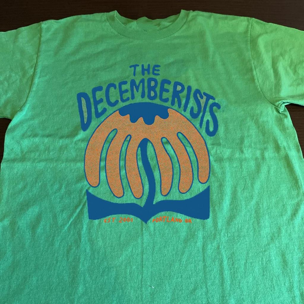 The Decemberists Flower Youth Tour 2001 Shirt Unisex Green Size S-5XL EM0284